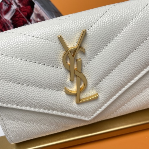 Replica Yves Saint Laurent AAA Quality Wallets For Women #1025152 $82.00 USD for Wholesale