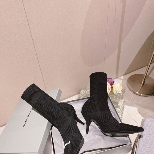 Replica Balenciaga Boots For Women #1025305 $155.00 USD for Wholesale