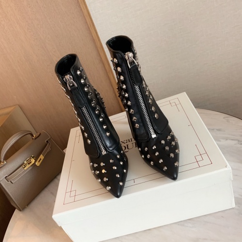Replica Alexander McQueen Boots For Women #1025326 $158.00 USD for Wholesale