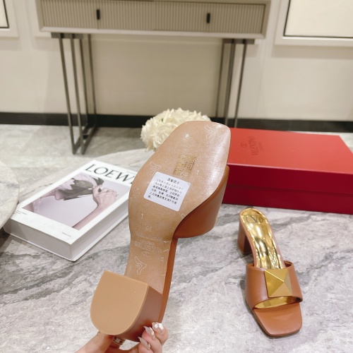 Replica Valentino Slippers For Women #1025399 $88.00 USD for Wholesale