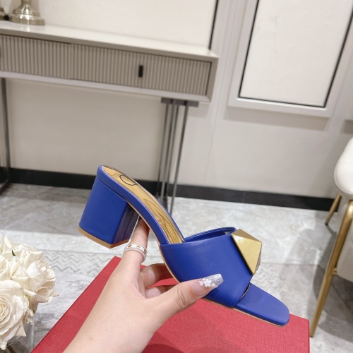 Replica Valentino Slippers For Women #1025401 $88.00 USD for Wholesale