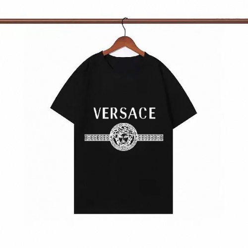 Versace T-Shirts Short Sleeved For Men #1025526 $23.00 USD, Wholesale Replica Versace T-Shirts