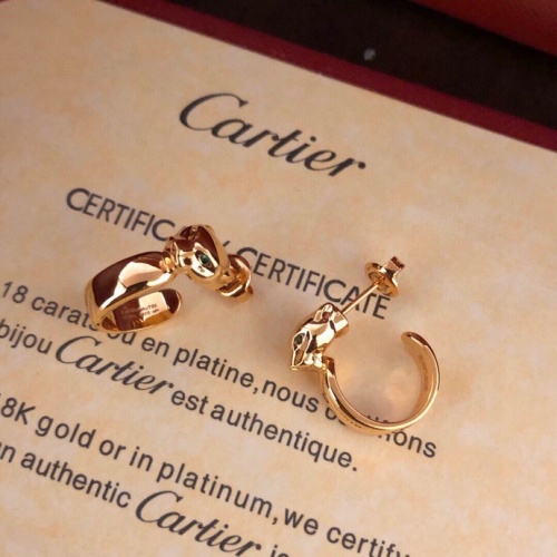 Replica Cartier Earrings #1025605 $34.00 USD for Wholesale