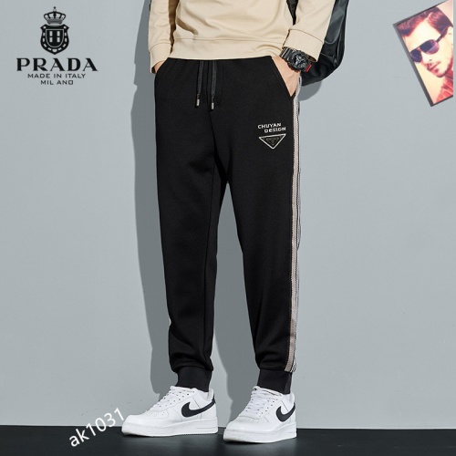 Replica Prada Pants For Men #1025961 $45.00 USD for Wholesale