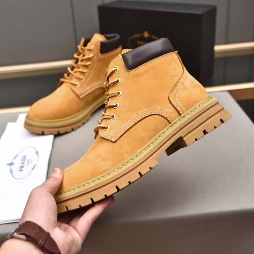 Replica Prada Boots For Men #1026220 $92.00 USD for Wholesale