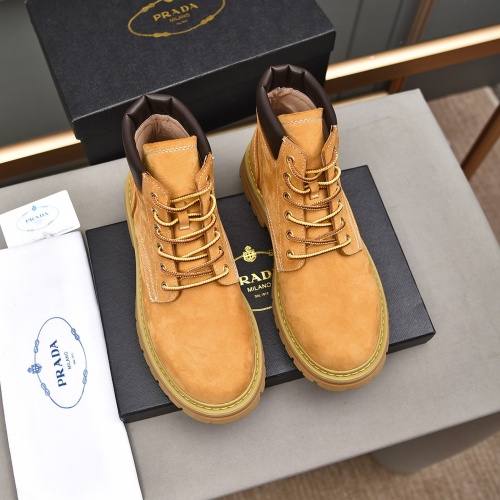 Replica Prada Boots For Men #1026220 $92.00 USD for Wholesale