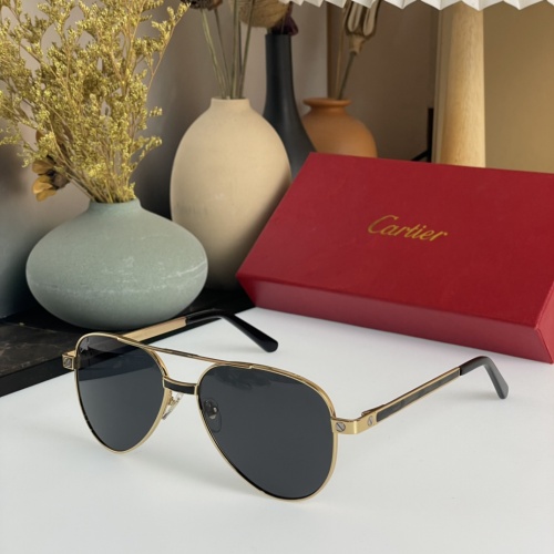 Cartier AAA Quality Sunglassess #1026344 $45.00 USD, Wholesale Replica Cartier AAA Quality Sunglassess