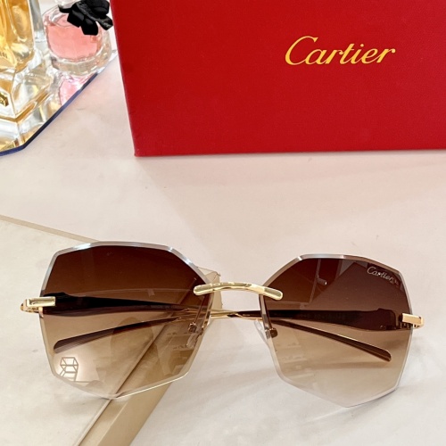 Cartier AAA Quality Sunglassess #1026352 $48.00 USD, Wholesale Replica Cartier AAA Quality Sunglassess