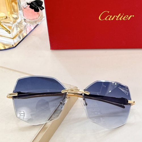 Cartier AAA Quality Sunglassess #1026354