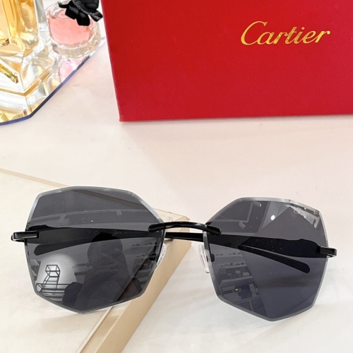 Cartier AAA Quality Sunglassess #1026355