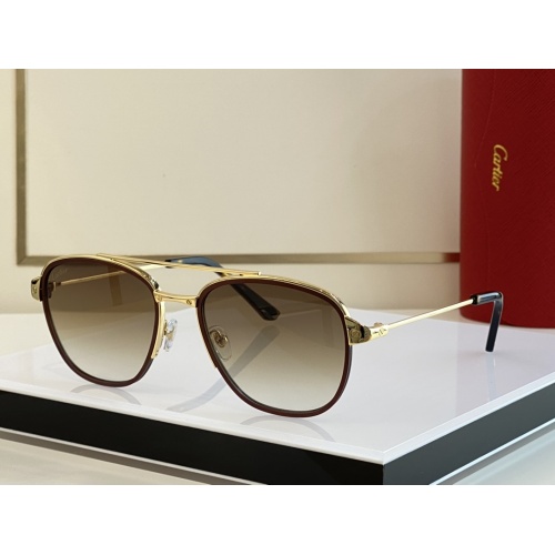Cartier AAA Quality Sunglassess #1026373 $68.00 USD, Wholesale Replica Cartier AAA Quality Sunglassess