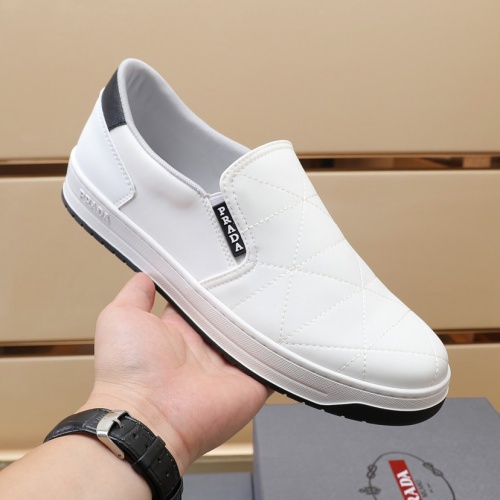 Replica Prada Casual Shoes For Men #1026808 $85.00 USD for Wholesale