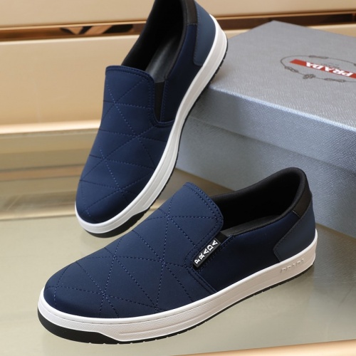 Replica Prada Casual Shoes For Men #1026810 $85.00 USD for Wholesale