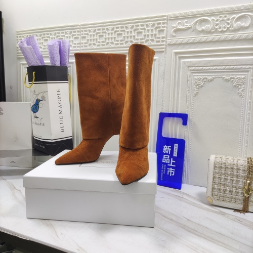 Replica Balmain Boots For Women #1026836 $158.00 USD for Wholesale