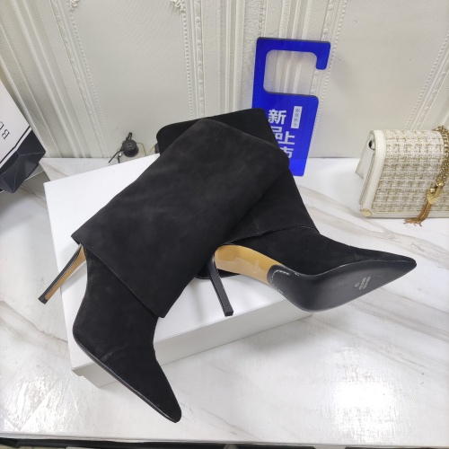 Replica Balmain Boots For Women #1026838 $158.00 USD for Wholesale