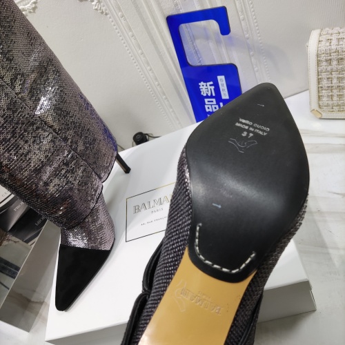 Replica Balmain Boots For Women #1026840 $140.00 USD for Wholesale