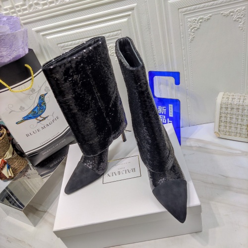 Replica Balmain Boots For Women #1026842 $140.00 USD for Wholesale