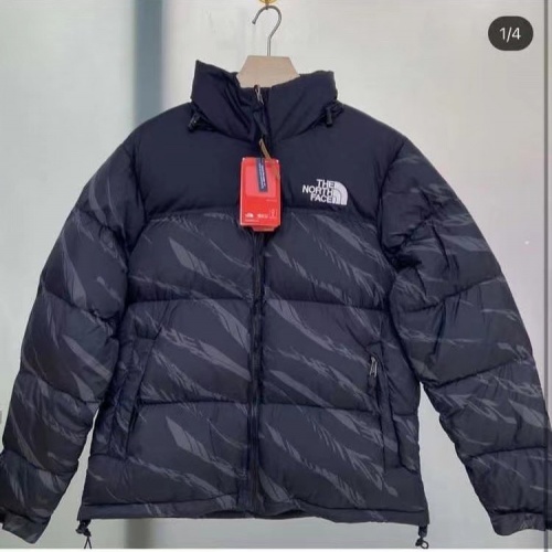 The North Face Down Feather Coat Long Sleeved For Unisex #1026867 $125.00 USD, Wholesale Replica The North Face Down Feather Coat