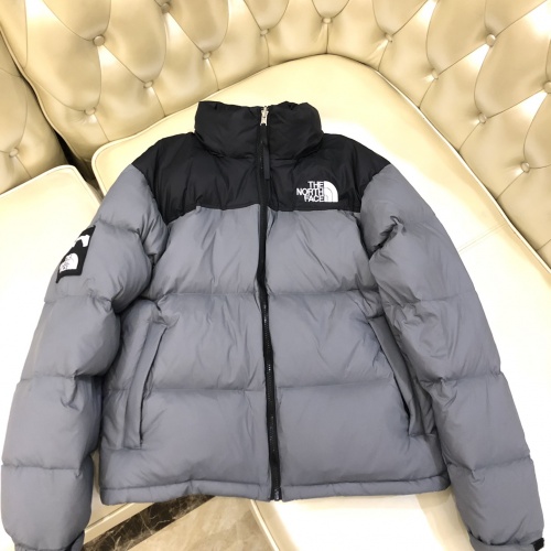 The North Face Down Feather Coat Long Sleeved For Unisex #1026872 $125.00 USD, Wholesale Replica The North Face Down Feather Coat