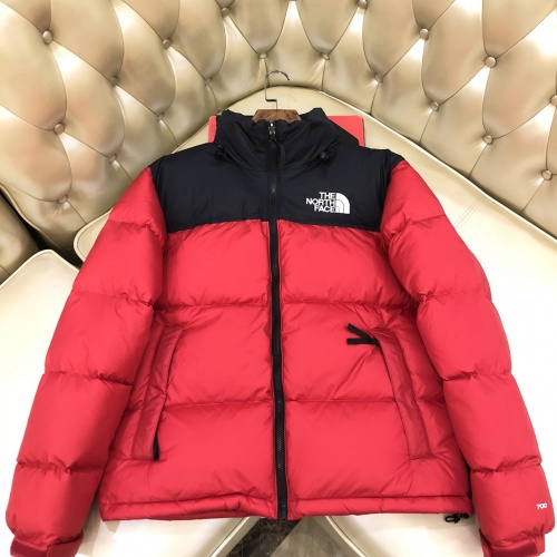 The North Face Down Feather Coat Long Sleeved For Unisex #1026873 $125.00 USD, Wholesale Replica The North Face Down Feather Coat