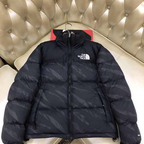 The North Face Down Feather Coat Long Sleeved For Unisex #1026874 $125.00 USD, Wholesale Replica The North Face Down Feather Coat