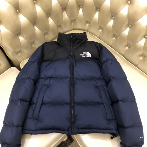 The North Face Down Feather Coat Long Sleeved For Unisex #1026878 $125.00 USD, Wholesale Replica The North Face Down Feather Coat