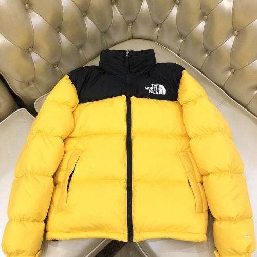 The North Face Down Feather Coat Long Sleeved For Unisex #1026879 $125.00 USD, Wholesale Replica The North Face Down Feather Coat