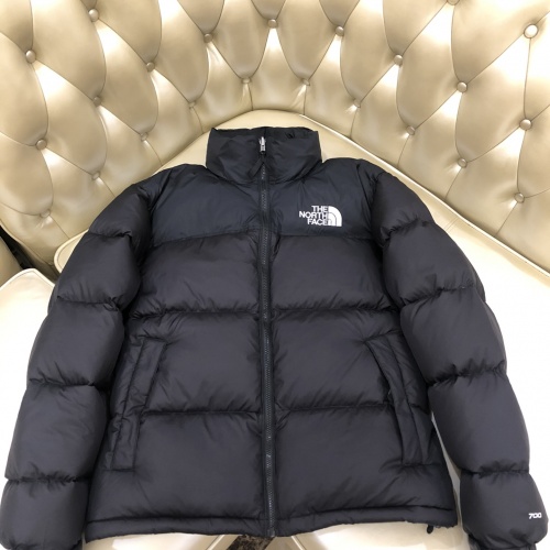 The North Face Down Feather Coat Long Sleeved For Unisex #1026880 $125.00 USD, Wholesale Replica The North Face Down Feather Coat