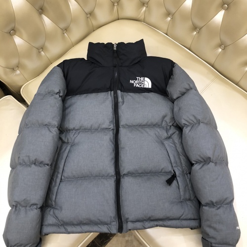 The North Face Down Feather Coat Long Sleeved For Unisex #1026881 $125.00 USD, Wholesale Replica The North Face Down Feather Coat