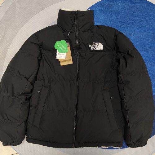 The North Face Down Feather Coat Long Sleeved For Unisex #1026884 $140.00 USD, Wholesale Replica The North Face Down Feather Coat