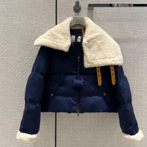 Moncler Down Feather Coat Long Sleeved For Women #1026900