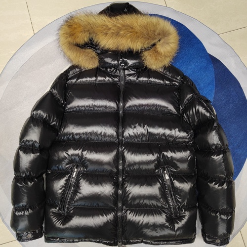 Moncler Down Feather Coat Long Sleeved For Men #1026921