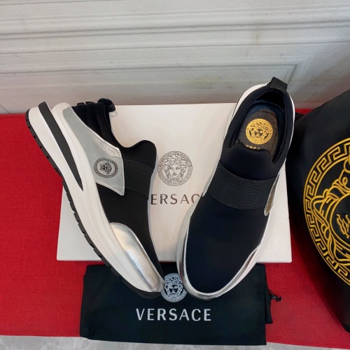 Versace Casual Shoes For Men #1026996 $80.00 USD, Wholesale Replica Versace Casual Shoes