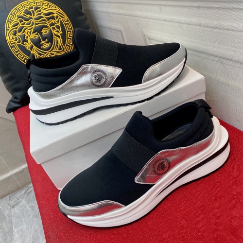 Replica Versace Casual Shoes For Men #1026996 $80.00 USD for Wholesale