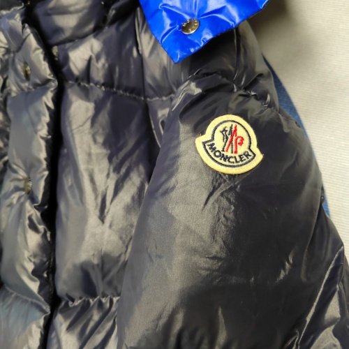 Replica Moncler Down Feather Coat Long Sleeved For Women #1027015 $271.07 USD for Wholesale