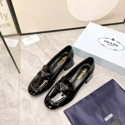Replica Prada High-heeled Shoes For Women #1027097 $85.00 USD for Wholesale
