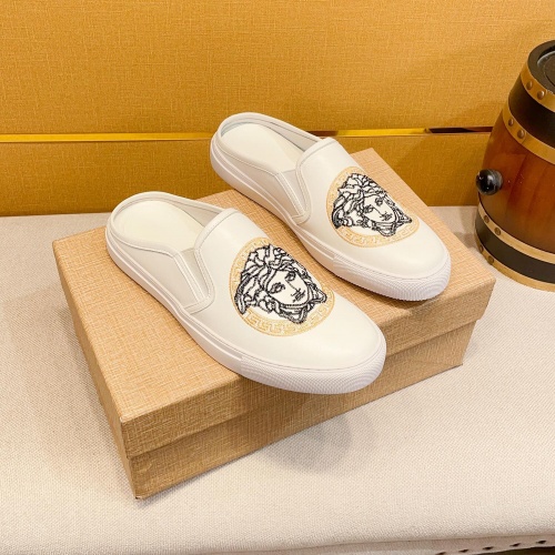 Versace Slippers For Men #1027146 $64.00 USD, Wholesale Replica Versace Slippers