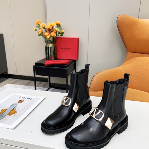 Valentino Boots For Women #1027315 $102.00 USD, Wholesale Replica Valentino Boots