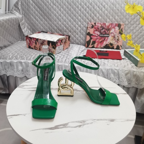 Replica Dolce & Gabbana D&G Sandal For Women #1027370 $125.00 USD for Wholesale