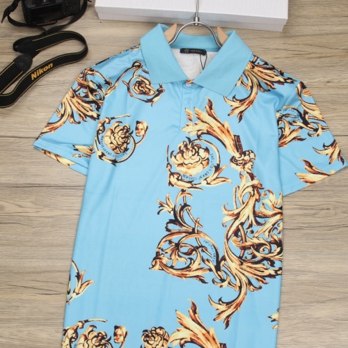 Versace T-Shirts Short Sleeved For Men #1027496 $40.00 USD, Wholesale Replica Versace T-Shirts