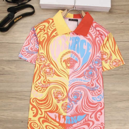 Versace T-Shirts Short Sleeved For Men #1027499 $40.00 USD, Wholesale Replica Versace T-Shirts