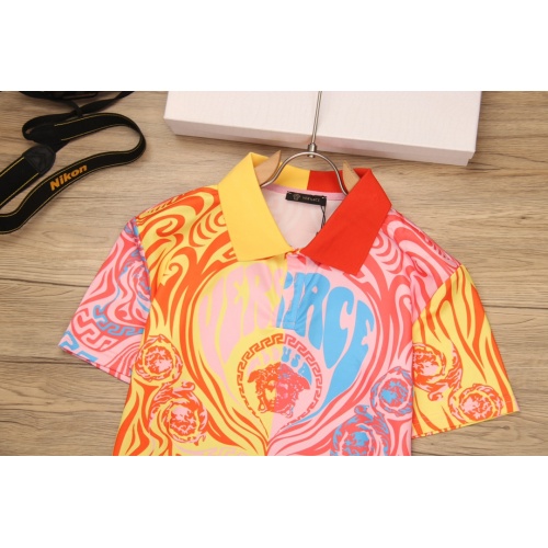 Replica Versace T-Shirts Short Sleeved For Men #1027499 $40.00 USD for Wholesale