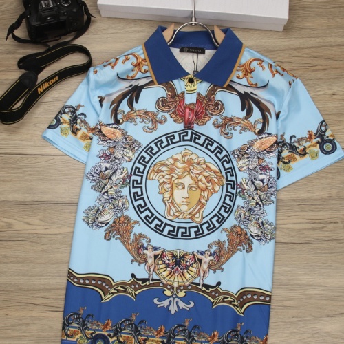 Versace T-Shirts Short Sleeved For Men #1027501 $40.00 USD, Wholesale Replica Versace T-Shirts