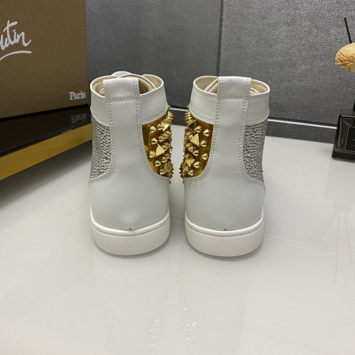 Replica Christian Louboutin High Top Shoes For Men #1027507 $108.00 USD for Wholesale