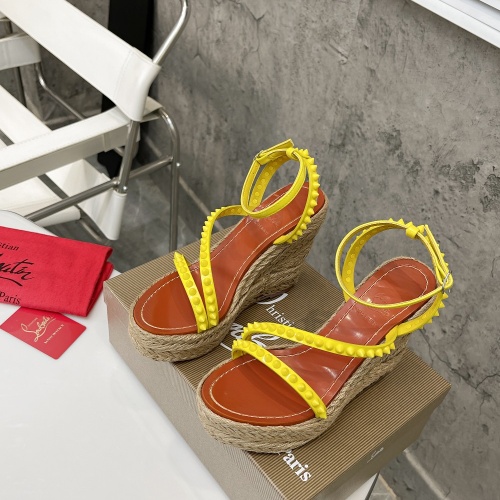Replica Christian Louboutin Sandal For Women #1027526 $96.00 USD for Wholesale
