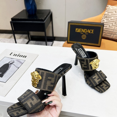 Replica Versace Sandal For Women #1027546 $88.00 USD for Wholesale