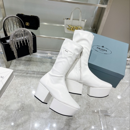 Replica Prada Boots For Women #1027564 $92.00 USD for Wholesale