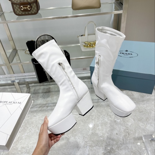 Replica Prada Boots For Women #1027564 $92.00 USD for Wholesale
