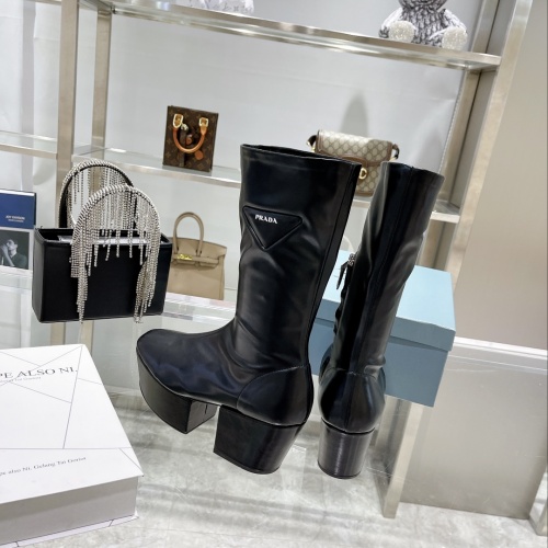 Replica Prada Boots For Women #1027565 $92.00 USD for Wholesale