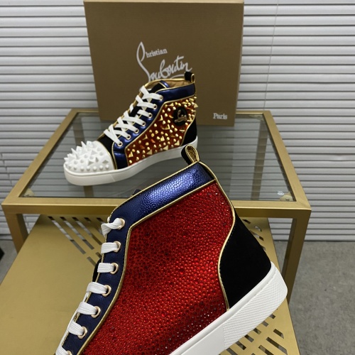 Replica Christian Louboutin High Top Shoes For Women #1027689 $108.00 USD for Wholesale